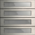 GIRA 5534920. Produkttyp: Call button module, Produktfarbe: Edelstahl, Markenkompatibilit&auml;t: GIRA. Breite: 106,5 mm, H&ouml;he: 106,5 mm (5534920)