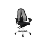 Topstar B&uuml;rostuhl Sitness 38,10cm (15), Stoffbezug: schwarz stufenlose Sitzh&ouml;henverstellung mit Toplift, Fitness-Ortho- (ST19U G20)