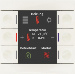 MDT BE-TAS86T.02 Taster Smart 86 mit Farbdisplay und Temperatursensor Rws gl&auml; (BE-TAS86T.02)