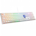 Ducky One 3 Classic Pure White Gaming Tastatur, RGB LED - MX-Blue (DKON2108ST-CDEPDPWWWSC1)