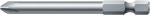 Wera Kreuzschlitz-Bit PH 1 851/4 Z PH 1 x 89 mm Werkzeugstahl legiert, z&auml;hhart F 6.3 1 St. (05059760001)