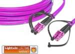 Lightwin High Quality Flat-Duplex LWL Patchkabel, MM OM4, LC - LC LWL Patchkabel (LDP-50 LC-LC 3.0 OM4 FD)