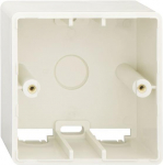Rutenbeck UAE-Cat.5e+6 ApG - Installationskasten Netzwerkoberfl&auml;che - Pearl White, RAL 1013