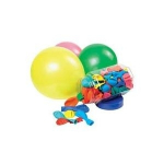 Papstar Luftballons &Oslash; 19 cm farbig sortiert in Dose - Gemischte Farben - Oval - Gummi - 19 cm - 600 mm - 230 mm (18989)