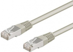 Wentronic Goobay CAT 5e Patchkabel, F/UTP, Grau, 1.5 m - CCA Kupfergemisch (95535)