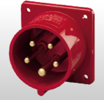 MENNEKES Elektrotechnik GmbH & Co. KG Anbaustecker 1409 32A5P 6H400V TA IP44 (1409)