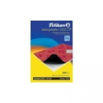 PELIKAN Kohlepapier Interpl DINA4-100 Bl 1022G Papiertraeger mit Wachsfarbschicht Schriftbild schwarz Rueckseite gewachst (00404400)