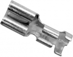 LappKabel Flachsteckh&uuml;lse Steckbreite: 4.8 mm Steckdicke: 0.8 mm 180 &deg; Unisoliert 63501090 100 St. (63501090)