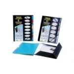 ELBA Ordnungsmappe memphis, A4, 12 F&auml;cher, schwarz mit Eckspannergummi, beschriftbare Innenschilder (M593712 SW)