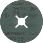 3M Fiberscheibe VA 125x22mm 80+ 987C cubitron II VE=25 (Pack mit 25 St) (7000028200)