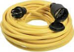 as - Schwabe 60354 Strom Verl&auml;ngerungskabel 16 A Gelb 20 m (60354)