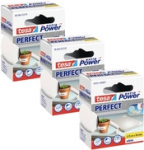 Tesa Gewebeband -Set Perfect 38 mm x 2.75 m 3 Rollen Weiss - tesa Gewebeband -Set Perfect 38 mm x 2.75 m - 3 Rollen - WeissBreite: 38 mm - L&auml;nge: 2.75 m - Verpackungseinheit: 3 St&uuml;ck - Detailfarbe: Weiss - Klebehaftung: Extra stark - Art: Gewebeband  ...