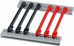 SCHROFF FUEHRUNGSSCH.ZUB.KIT 160T 2MM ROT (10ST) (24568363)