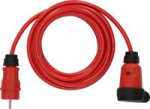 Brennenstuhl 9161050210 Strom Verl&auml;ngerungskabel 16 A Schwarz Rot H07BQ-F 3G 1.5 - Verl&auml;ngerungskabel (9161050210)