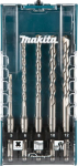 Hammerbohrer-Set SDS-plus, 5-teilig, Bohrer-Satz &Oslash; 5 / 6 / 8 / 10 / 12mm, Arbeitsl&auml;nge 50mm / 100mm