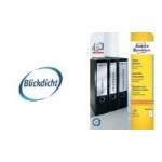 Avery Zweckform L4761 - Aktenetiketten - hochwei&szlig; - 192 x 61 mm 40 Etikett(en) (10 Bogen x 4) (L4761-10)