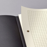 Sigel CONCEPTUM - Schwarz - A5 - 120 Bl&auml;tter - 80 g/m&sup2; - Kariertes Papier - Universal