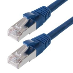 Helos - Patchkabel - RJ-45 (M) - RJ-45 (M) - 7.5 m - SFTP-Kabel - CAT 6 - blau