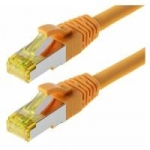 Helos - Patchkabel - RJ-45 (M) - RJ-45 (M) - 3 m - SFTP-Kabel (PIMF) - CAT 6a - Gelb