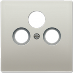 JUNG ES 2990 SAT - Edelstahl - Edelstahl - konventionell - JUNG - EDA 302 F - GDA 313 F - SAT + TV + Radio