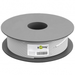 Wentronic Goobay CAT 6 Netzwerkkabel, U/UTP, Grau, 100 m - CCA, AWG 24/7 (stranded), PVC (93884)