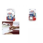 tesa Photo Film Abroller, inkl. Foto Film 12 mm x 7,5 m farbloser Handabroller, Foto Film beidseitig klebend (56663-00002-00)