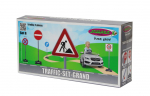 JAMARA Traffic-Set-Grand B, Spielzeugverkehrszeichen-Set, 3 Jahr(e), Kunststoff, Schwarz, Blau, Grau, Rot, Wei&szlig;