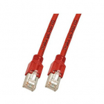 EFB-Elektronik RJ45 Patchkabel Cat.5e SF/UTP LSZH Draka UC300 TM11 rot 3m Hersteller: EFB Elektronik (K8012.3)