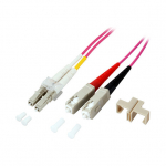 EFB-Elektronik Duplex Jumper LC-SC 50/125&micro;, OM4, LSZH, erika violett, 2.0mm, 7,5m Hersteller: EFB Elektronik (O0323.7,5)