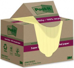 Post-It 7100284981 Klebezettel Quadratisch Gelb 70 Bl&auml;tter Selbstklebend (654 RSS12CY)