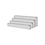 APRA apraNET - Rack-Blindabdeckungsplatte - Hellgrau, RAL 7035 - 4U - 48.3 cm (19)