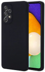 eSTUFF Madrid - Hintere Abdeckung f&uuml;r Mobiltelefon - Silikon - Schwarz - f&uuml;r Samsung Galaxy A35 (ES673218-BULK)