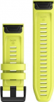 Garmin QuickFit - Uhrarmband f&uuml;r Smartwatch - amp gelb - f&uuml;r fenix 5X Plus, fenix 6X Pro, Pro Solar, Sapphire, Tactix Delta, Delta - Solar Edition (010-12864-04)
