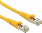 ROLINE - Patch-Kabel - RJ-45 (M) bis RJ-45 (M) - 50 cm - SFTP - CAT 6a - Gelb (21.15.2820)