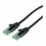ROLINE RM UTP Patchkabel Kat6A/Kl.EA schwarz 10m - UTP (21.45.3157)