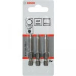 Bosch Sechskant-Bit 3 mm extra hart E 6.3 3 St. (2607001732)