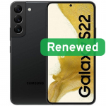 Grade A | Samsung Galaxy S22 | 128GB | 5G | Phantom Black | Android | Samsung Renewed