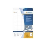 HERMA Special - Self-adhesive removable matte paper labels - wei&szlig; - 38,1 x 21,2 mm - 1625 Etikett(en) (25 Bogen x 65) (4212)