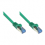 RNS&reg; Patchkabel mit Rastnasenschutz, Cat. 6A, S/FTP, PIMF, halogenfrei, 500MHz, gr&uuml;n, 1,5m, Good Connections (8060-H015G)