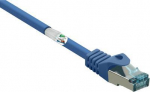 RF-5044038 RJ45 Netzwerkkabel Patchkabel CAT 6a S/FTP 1.00 m Blau Flammwidrig 1 St. (RF-5044038)