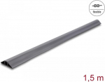 Delock - Kabelkanal - flexible, 50 x 13 mm - Boden montierbar - 1.5 m - Grau