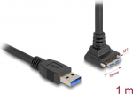 DeLOCK 80483 USB Kabel 1 m USB 3.2 Gen 1 (3.1 Gen 1) USB A Micro-USB B Schwarz (80483)