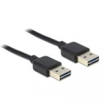 Delock EASY-USB - USB-Kabel - USB (M) zu USB (M) - USB2.0 - 5,0m - Schwarz (83463)