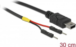 Delock USB Stromkabel Mini-B auf 2 x Pfostenstecker einzeln Strom 30 cm (85414)