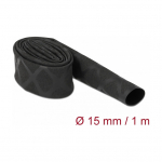 Schrumpfschlauch X-Muster rutschfest 1 m x 15 mm schwarz