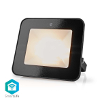 WIFILOFC20FBK, black, IP65, aluminum, 0.8 m, black, 20 W