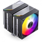 Jonsbo CA80 Dual-Tower CPU-K&uuml;hler ARGB schwarz, 260W TDP, 6 Heatpipes, 2x 120mm PWM