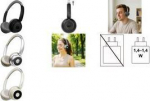 LogiLink BT0072S Over Ear Kopfh&ouml;rer Bluetooth Creme (BT0072S)