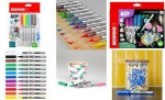 Kores Kreative Acrylmarker Acrylic, 6er Blister Fl&uuml;ssigtinte, einfach sch&uuml;tteln und malen, kein Pumpen, - 1 St&uuml;ck (M25061)