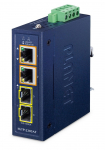 PLANET IP30 Compact size 2-Port IGTP-2205AT konwerter sieciowy Niebieski